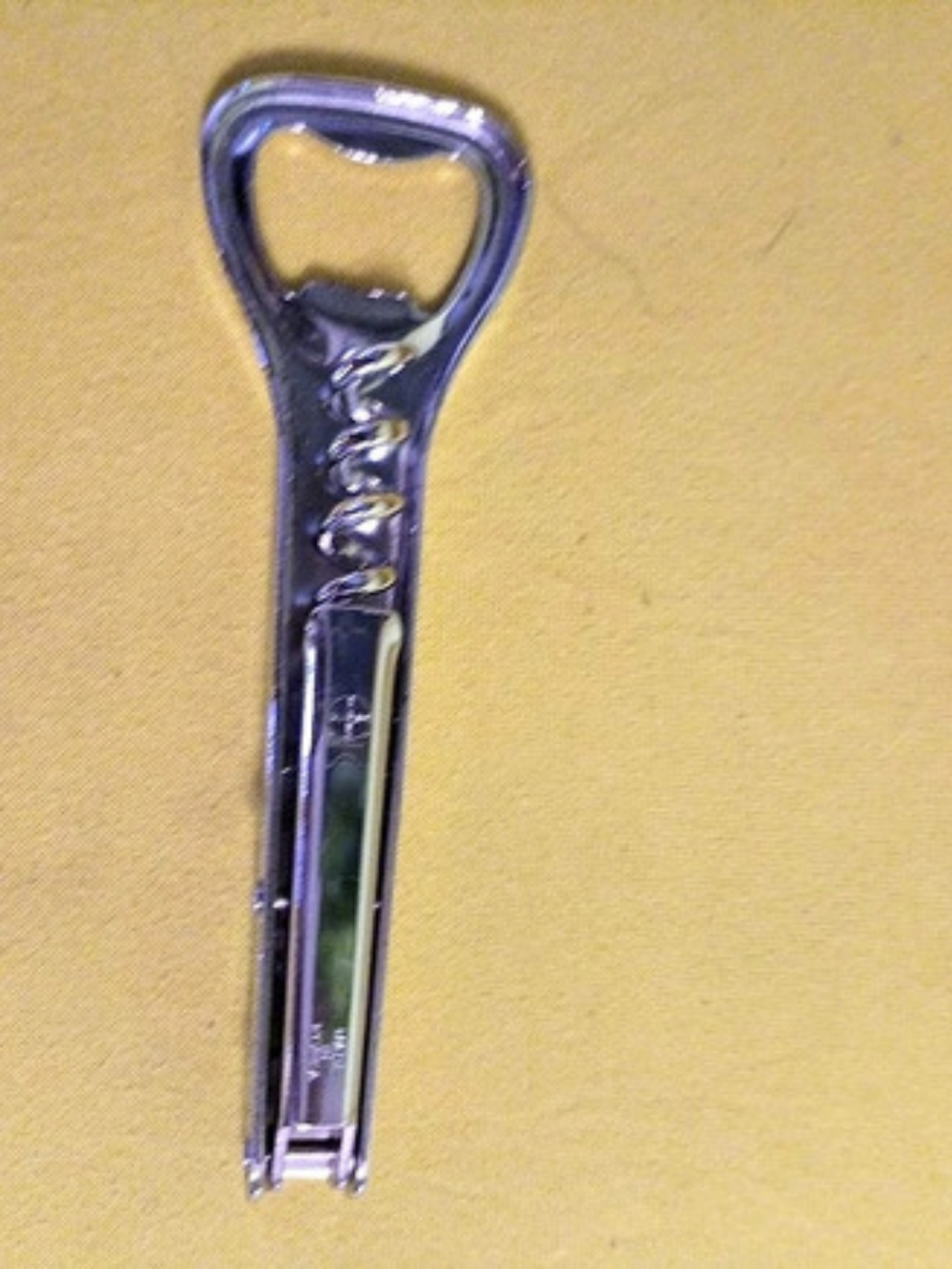 Silver Metal Bottle Opener